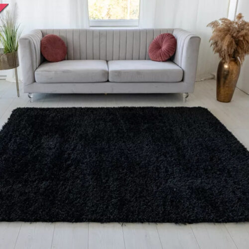 Shaggy szőnyeg Nordic (Black) 80x150cm Fekete