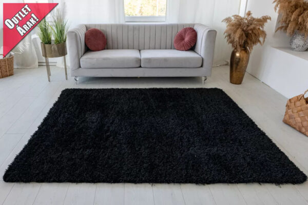 Shaggy szőnyeg Nordic (Black) 80x150cm Fekete