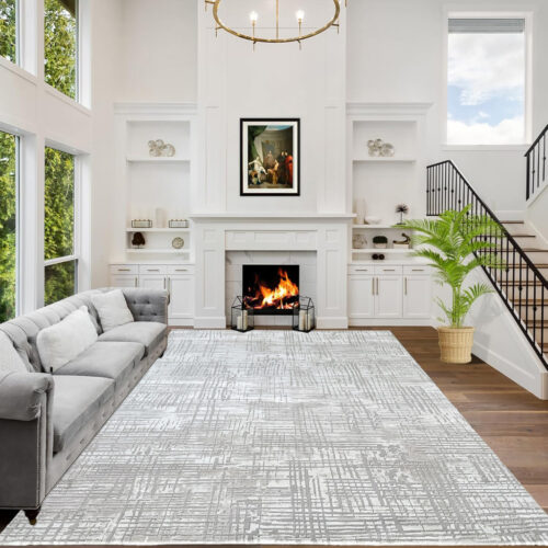 Modern szőnyeg Porto Lux 8097 (Cream-Beige) 240x330cm Krém-Barna