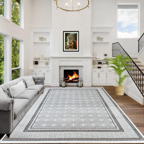 Modern szőnyeg Porto Lux 5934 (Cream-Brown) 240x330cm Krém-Barna