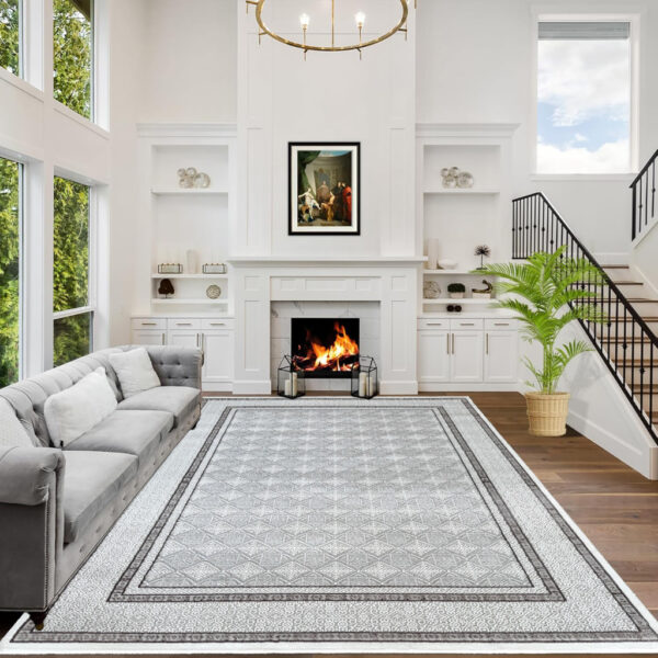 Modern szőnyeg Porto Lux 5934 (Cream-Brown) 240x330cm Krém-Barna