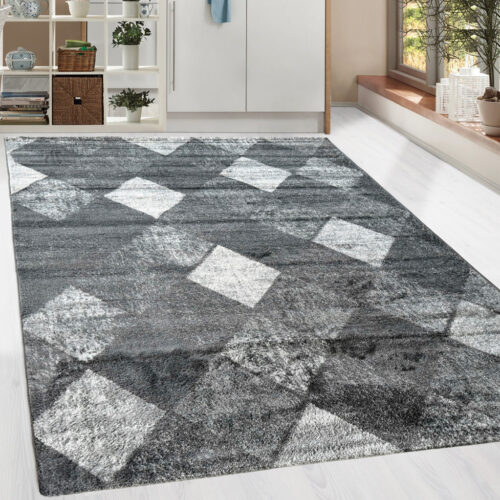 Modern szőnyeg Platin 1017 (Dark Grey) 60x220cm Sötét szürke