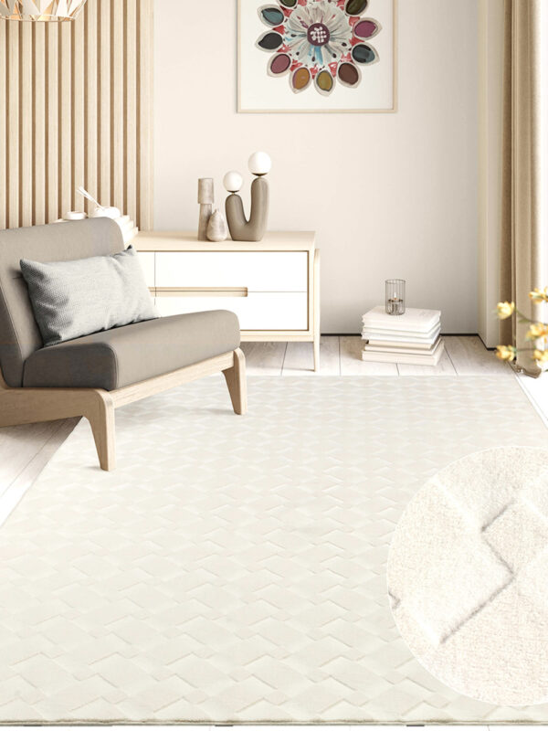 Modern szőnyeg Rio 3D Join (Cream) 60x220cm Krém