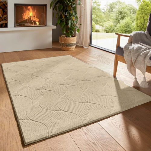 Modern szőnyeg Rio 3D Orla (Beige) 60x220cm Bézs