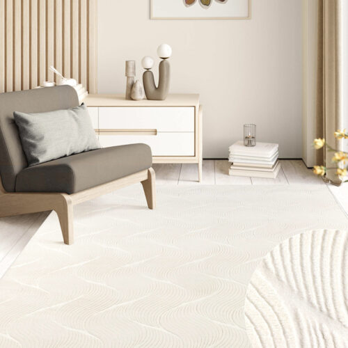 Modern szőnyeg Rio 3D Orla (Cream) 60x220cm Krém