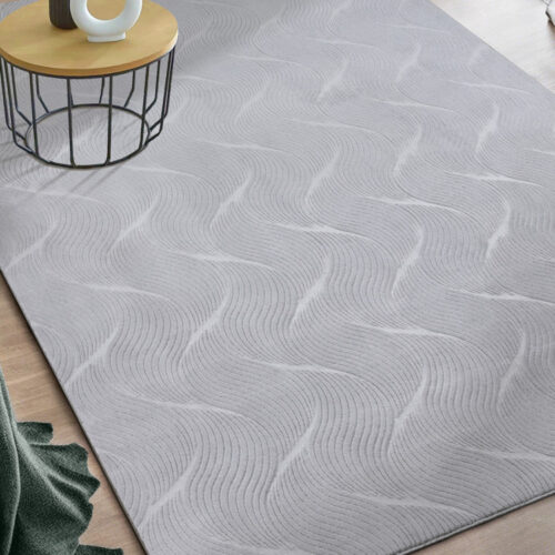 Modern szőnyeg Rio 3D Orla (Grey) 60x220cm Szürke