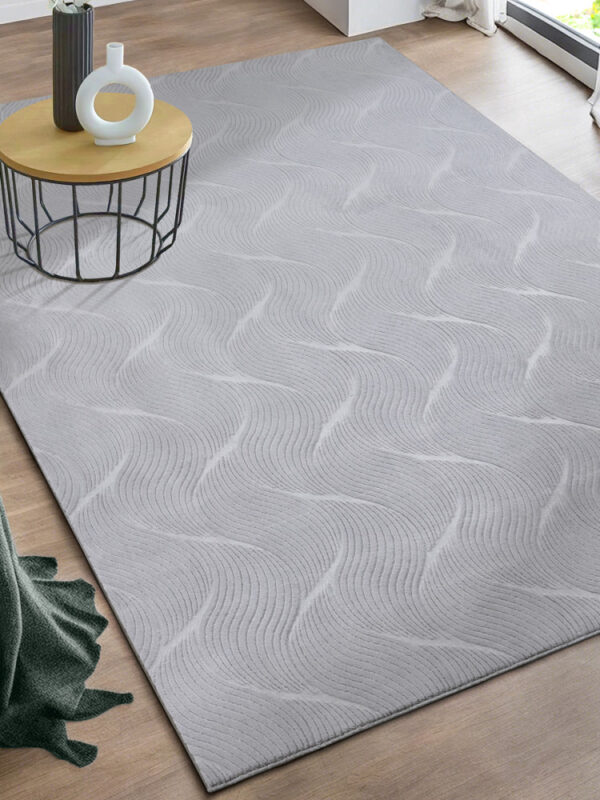 Modern szőnyeg Rio 3D Orla (Grey) 60x220cm Szürke