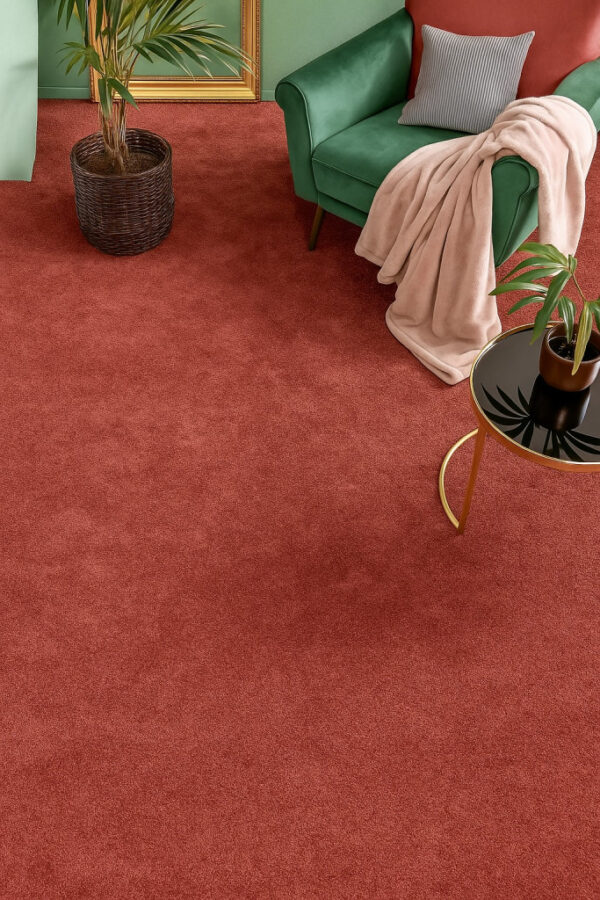 Padlószőnyeg Royal Touch Prémium 400cm széles tekercs Terra