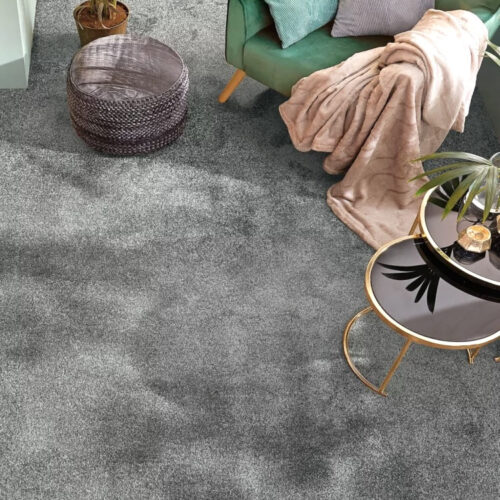Padlószőnyeg Royal Touch Prémium 400cm széles tekercs Szürke