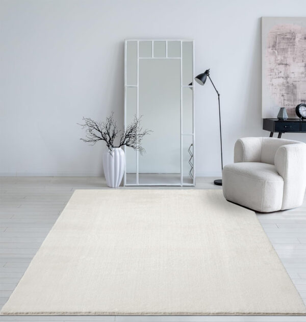 Modern szőnyeg Palm Plüss (Cream) 140x200cm Krém