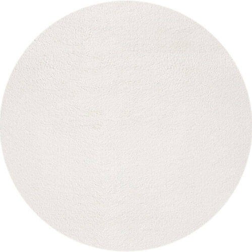 Modern szőnyeg Palm Plüss (Cream) Kerek 160cm Krém