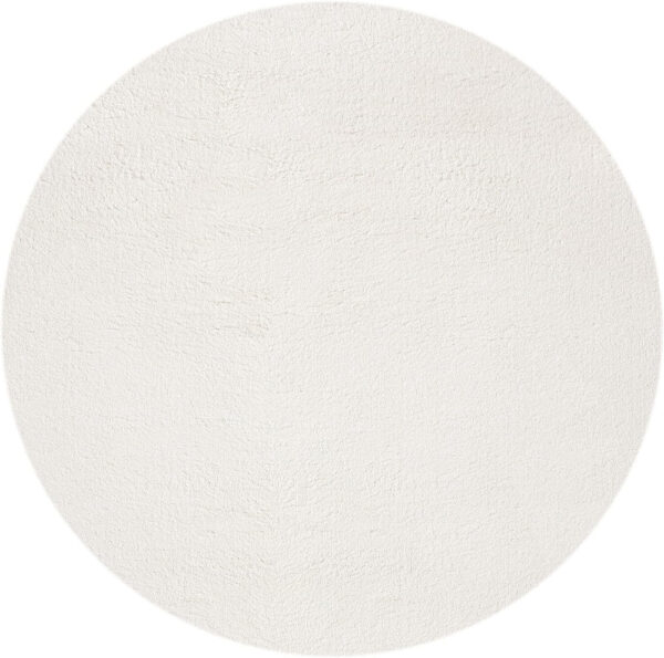 Modern szőnyeg Palm Plüss (Cream) Kerek 160cm Krém