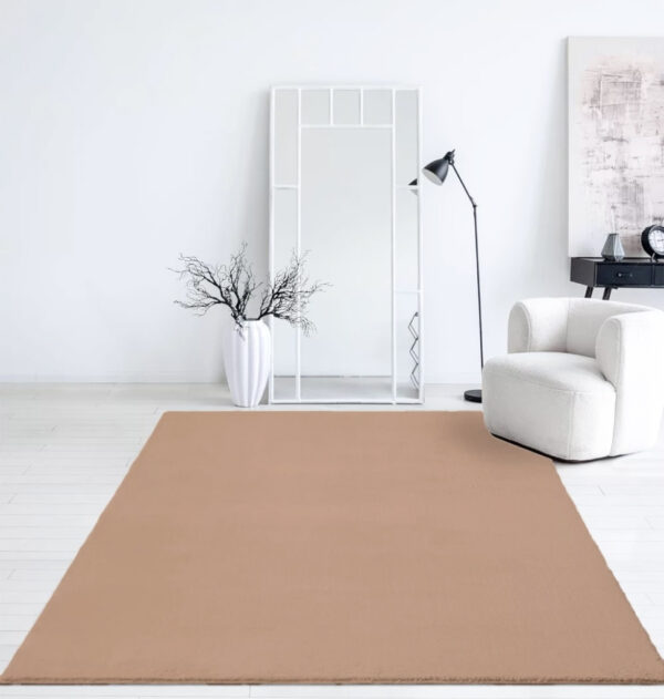 Modern szőnyeg Palm Plüss (Dark Beige) 140x200cm Sötét Bézs