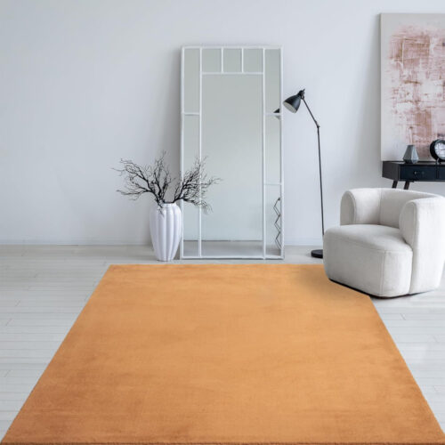 Modern szőnyeg Palm Plüss (Terra) 80x150cm Terra