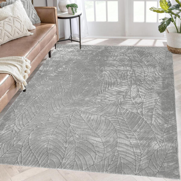 Modern szőnyeg Palermo 3654 (Silver ) 80x150cm Világos szürke