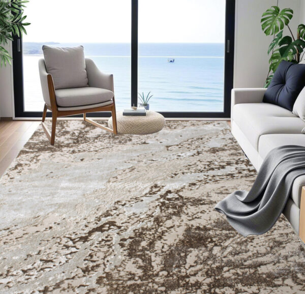 Modern szőnyeg Cezar 0839 (Beige) 80x150cm Bézs-Krém