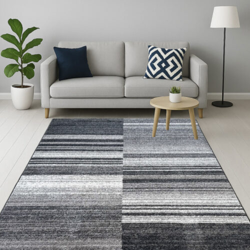 Modern szőnyeg Torino 9145 (Gray) 60xszett 3db os Szürke