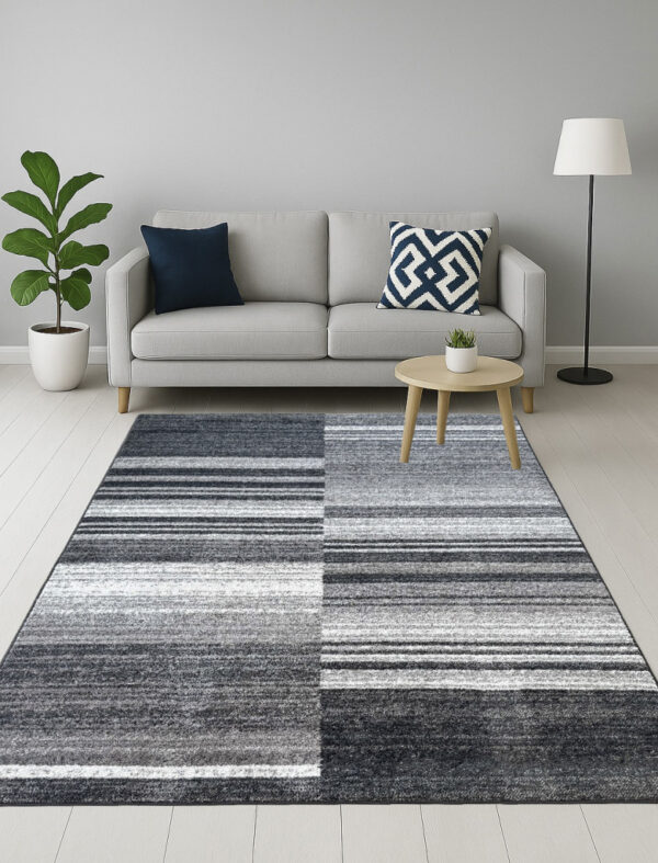 Modern szőnyeg Torino 9145 (Gray) 60xszett 3db os Szürke