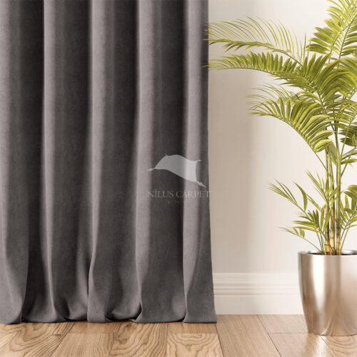 Kész sötétítő függöny új Velvet 1db 140x250cm Sötétszürke