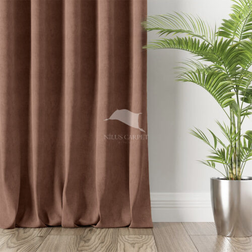 Kész sötétítő függöny Velvet 1db 140x250cm Sötét Barna