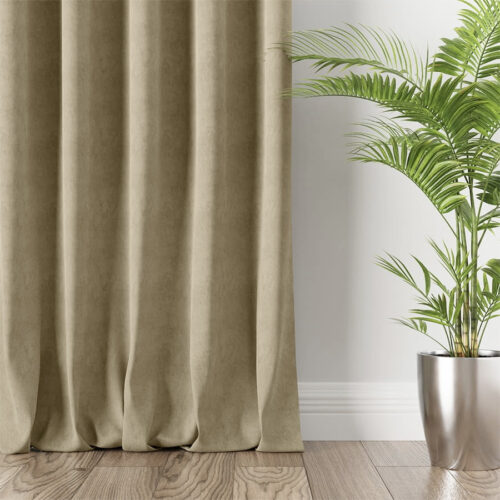 Kész sötétítő függöny új Velvet 1db 140x250cm Bézs