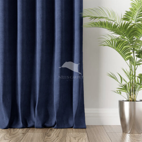 Kész sötétítő függöny új Velvet 1db 140x250cm Sötétkék