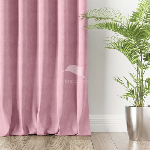Kész sötétítő függöny új Velvet 1db 140x250cm Halvány púder