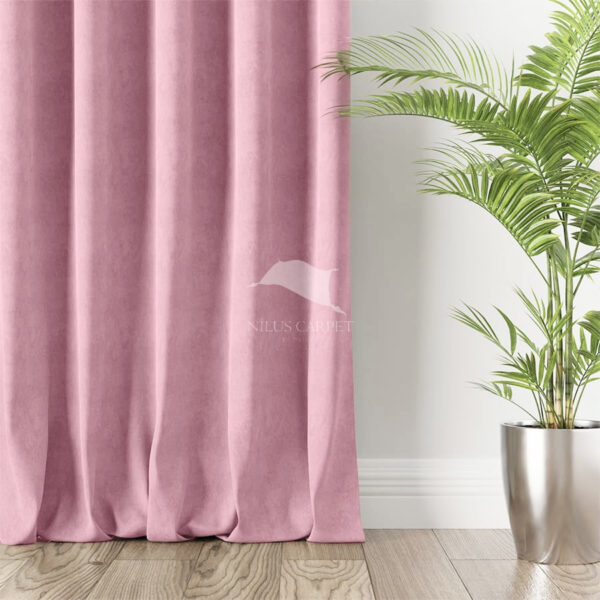 Kész sötétítő függöny új Velvet 1db 140x250cm Halvány púder