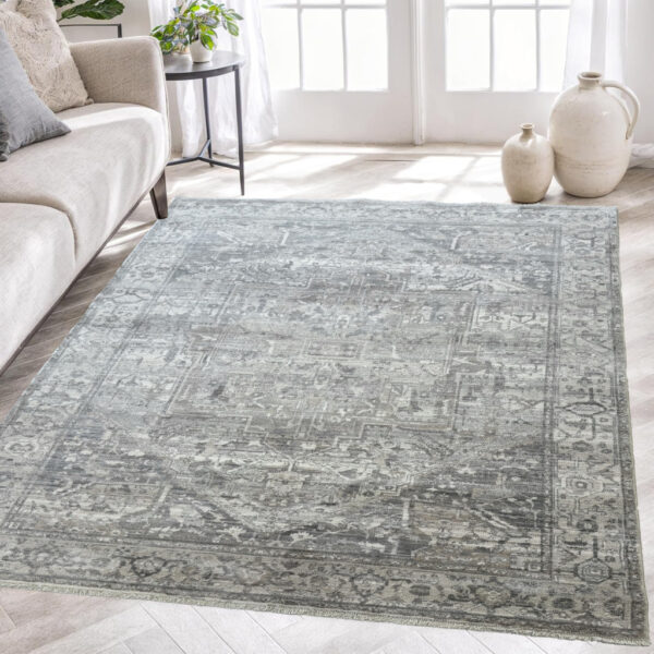 Klasszikus szőnyeg Ziegler 269 (Bone) 70x150cm Szürkés Bézs