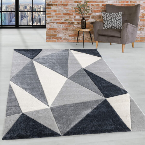 Modern szőnyeg Charlotte 0444 (Gray) 80x250cm Szürke