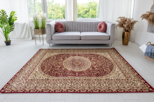 Klasszikus szőnyeg Heritage 59 (Red) 80x150cm Bordó