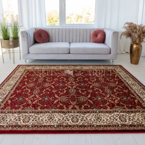 Klasszikus szőnyeg Heritage 61 (Red) 80x250cm Bordó