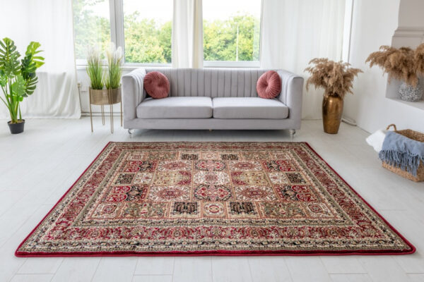 Klasszikus szőnyeg Heritage 62 (Red) 80x150cm Bordó