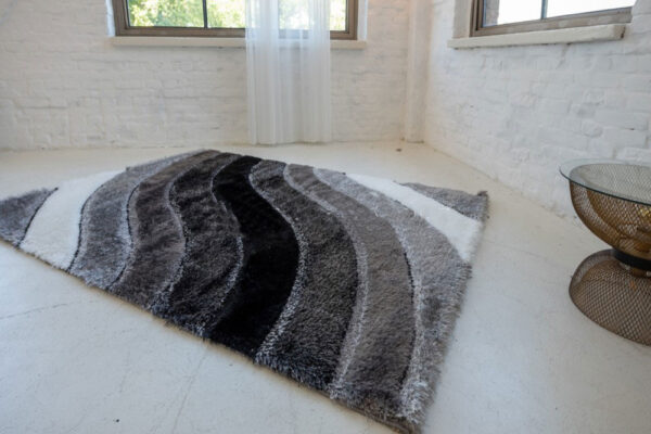 Shaggy szőnyeg Alvira Lux 1136 (Grey) 200x290cm Szürke