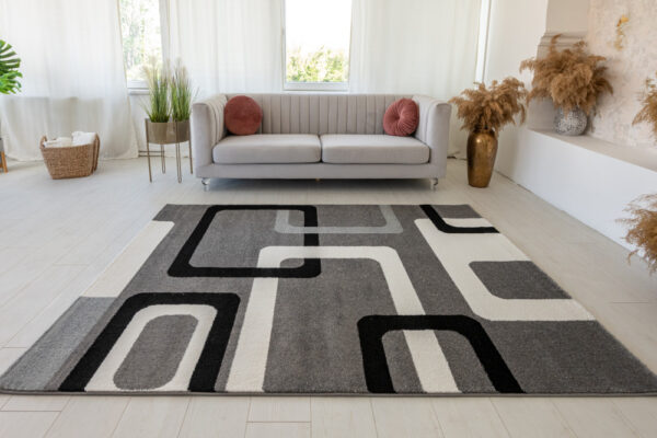 Modern szőnyeg Malaga 2305 (Gray) 80xszett 3db os Szürke