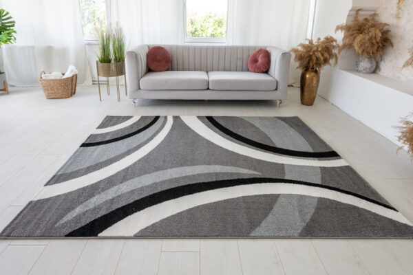 Modern szőnyeg Malaga 2310 (Gray) 60xszett 3db os Szürke