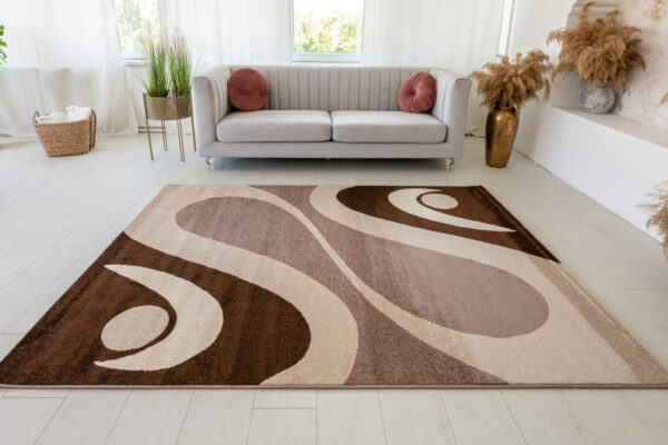 Modern szőnyeg Malaga 2311 (Brown) 60xszett 3db os Barna