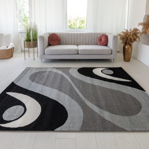 Modern szőnyeg Malaga 2311 (Gray) 60xszett 3db os Szürke