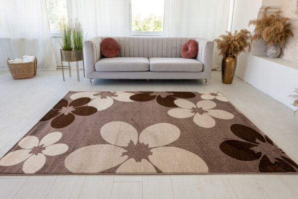 Modern szőnyeg Malaga 2312 (Brown) 60xszett 3db os