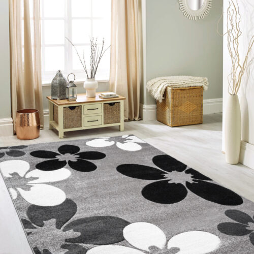 Modern Szőnyeg Margaret 307 (Gray) 60x110cm Szürke