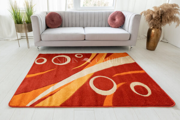 Modern Szőnyeg Margaret 9842 (Terra) 60x110cm Narancs