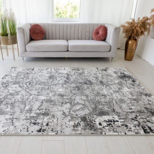 Modern szőnyeg Palace 1851 (Grey) 80x140cm Krém-Szürke