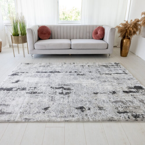 Modern szőnyeg Palace 1852 (Grey) 80x140cm Krém-Szürke