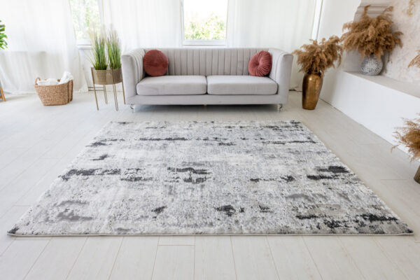 Modern szőnyeg Palace 1852 (Grey) 80x140cm Krém-Szürke