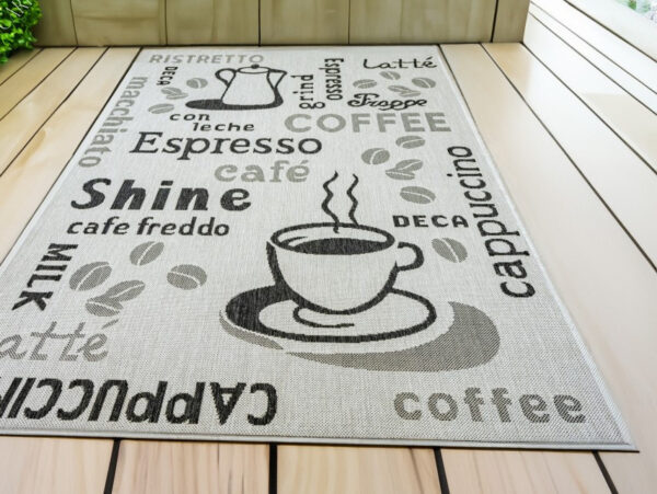 Sizal szőnyeg Cappuccino Szürkés 80x200cm szőnyeg