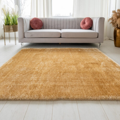 Shaggy szőnyeg Crystal plüss (Beige) 80x150cm Bézs