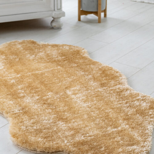 Shaggy szőnyeg Crystal plüss (Beige) Poszt 80x150cm Bézs