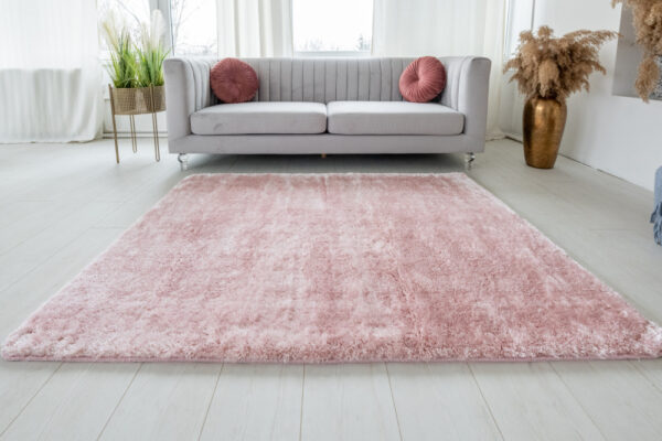 Shaggy szőnyeg Crystal plüss (Pink) 80x150cm Púder
