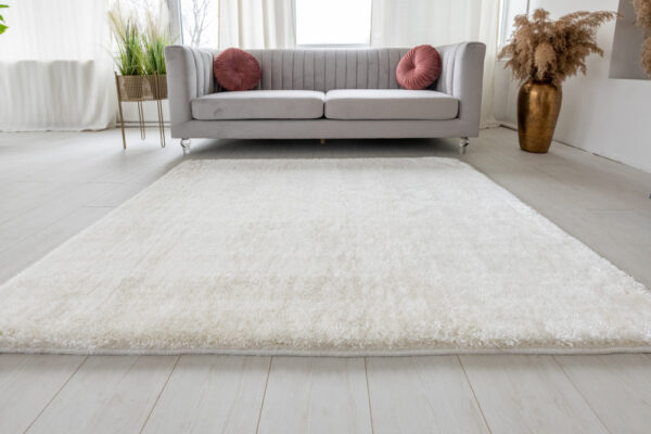 Shaggy szőnyeg Crystal plüss (White) 80x150cm Fehér