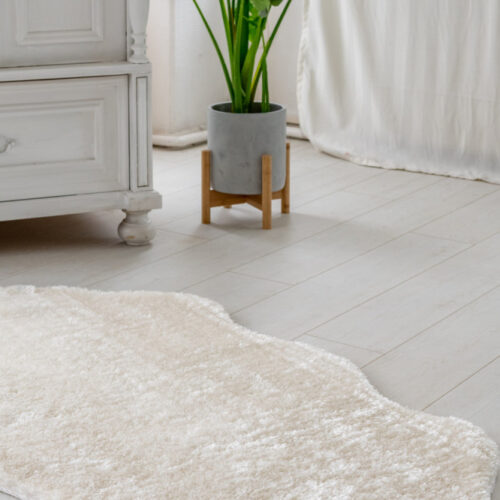 Shaggy szőnyeg Crystal plüss (White) Poszt 80x150cm Fehér